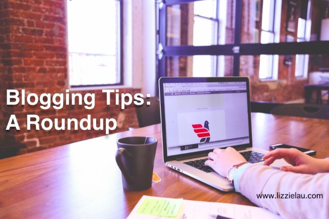 blogging tips roundup for blog post