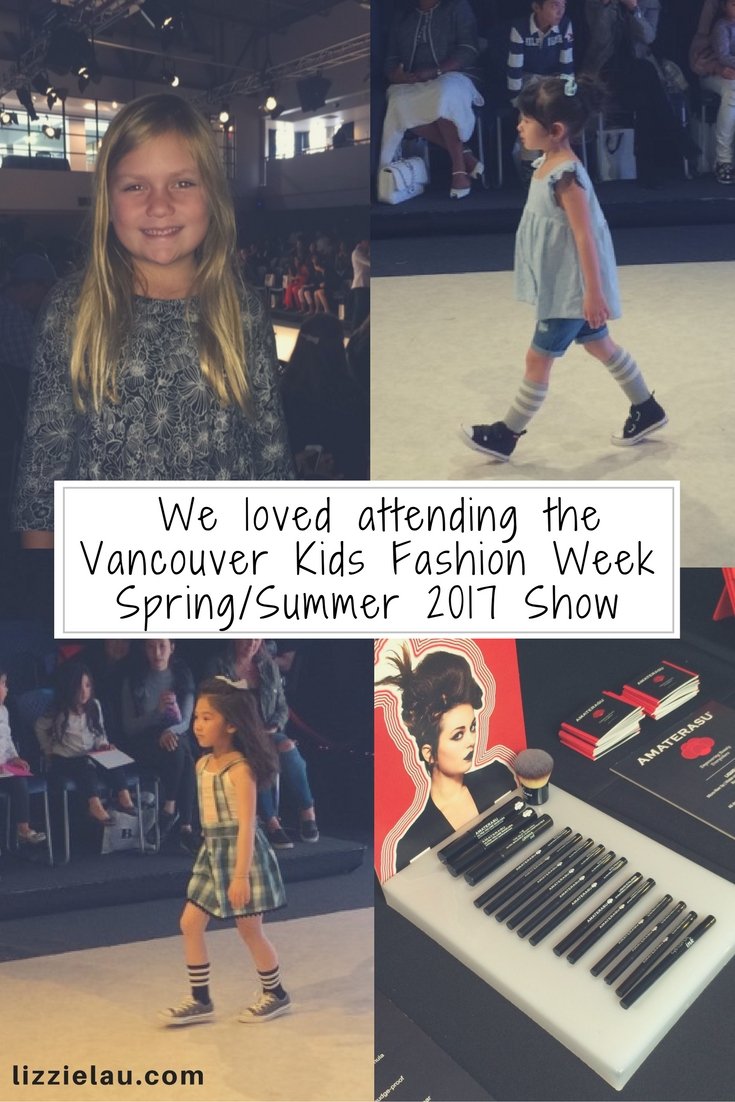 We loved attending the Vancouver Kids Fashion Week Spring/Summer 2017 Fashion Shows.