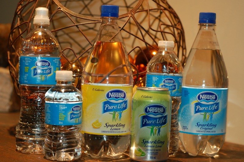 Variety of Nestle Pure Life Water